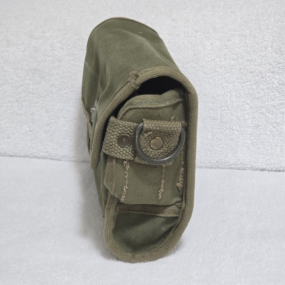 Vintage US Military M18A1 Chemical Detector Kit Canvas Case‎ Pouch ITT - Picture 5 of 16